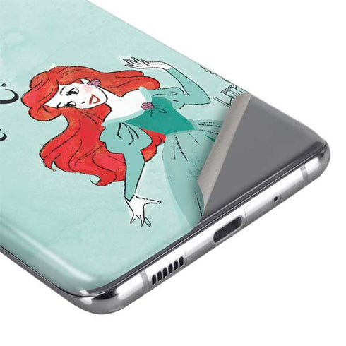 Disney Princess Ariel Art Galaxy S20 Ultra 5G Skin